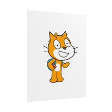 Scratch Cat Poster