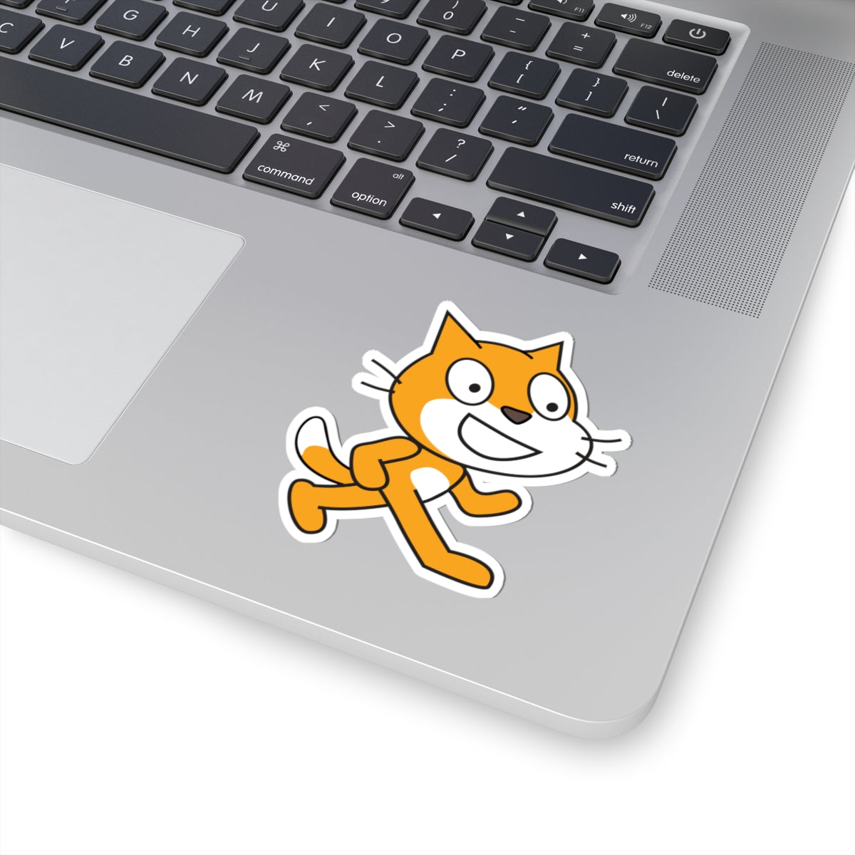 Scratch Cat Vinyl Sticker