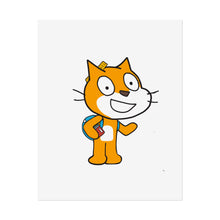 Scratch Cat Poster