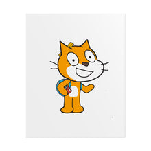 Scratch Cat Poster