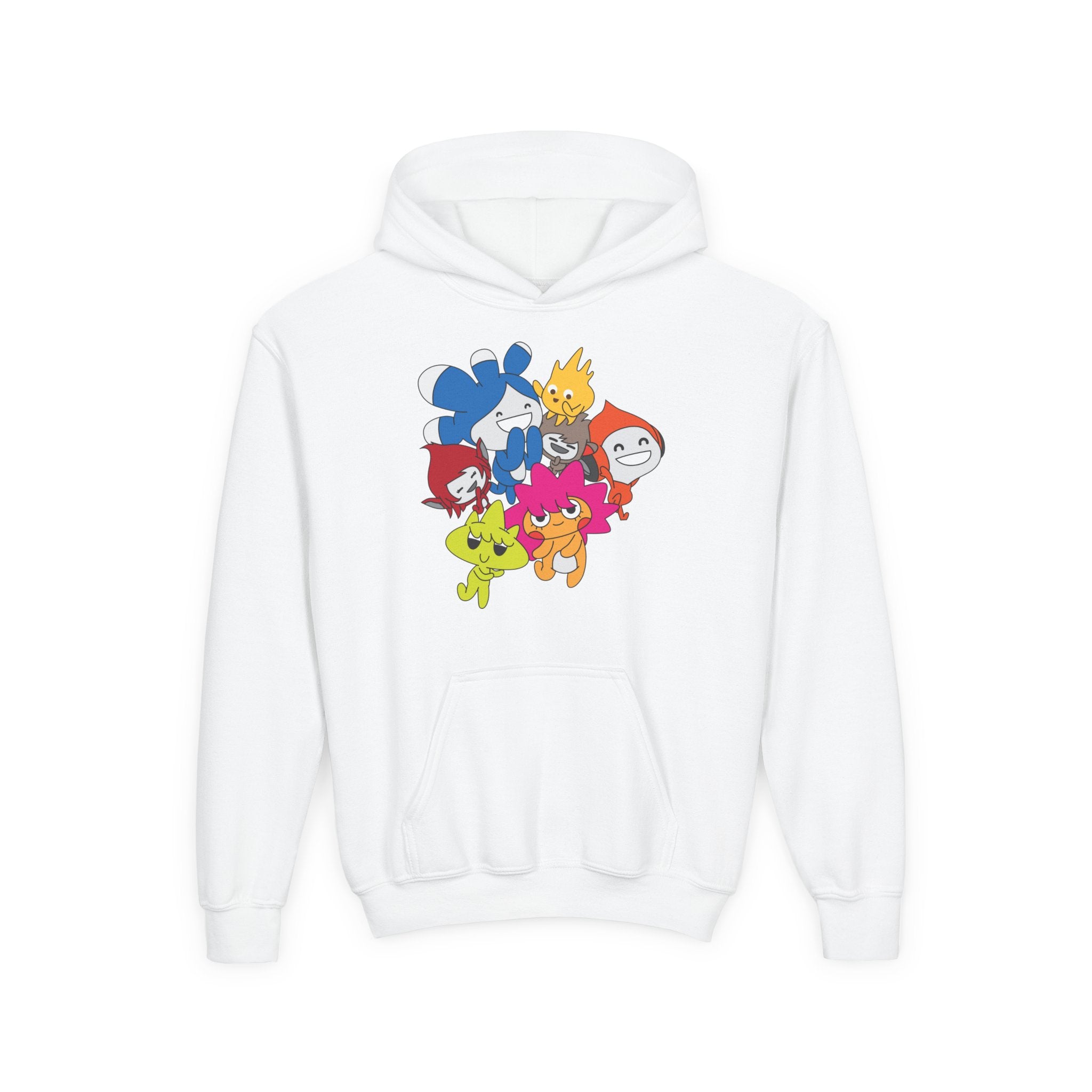 Scratch Cat Friends Youth Hoodie