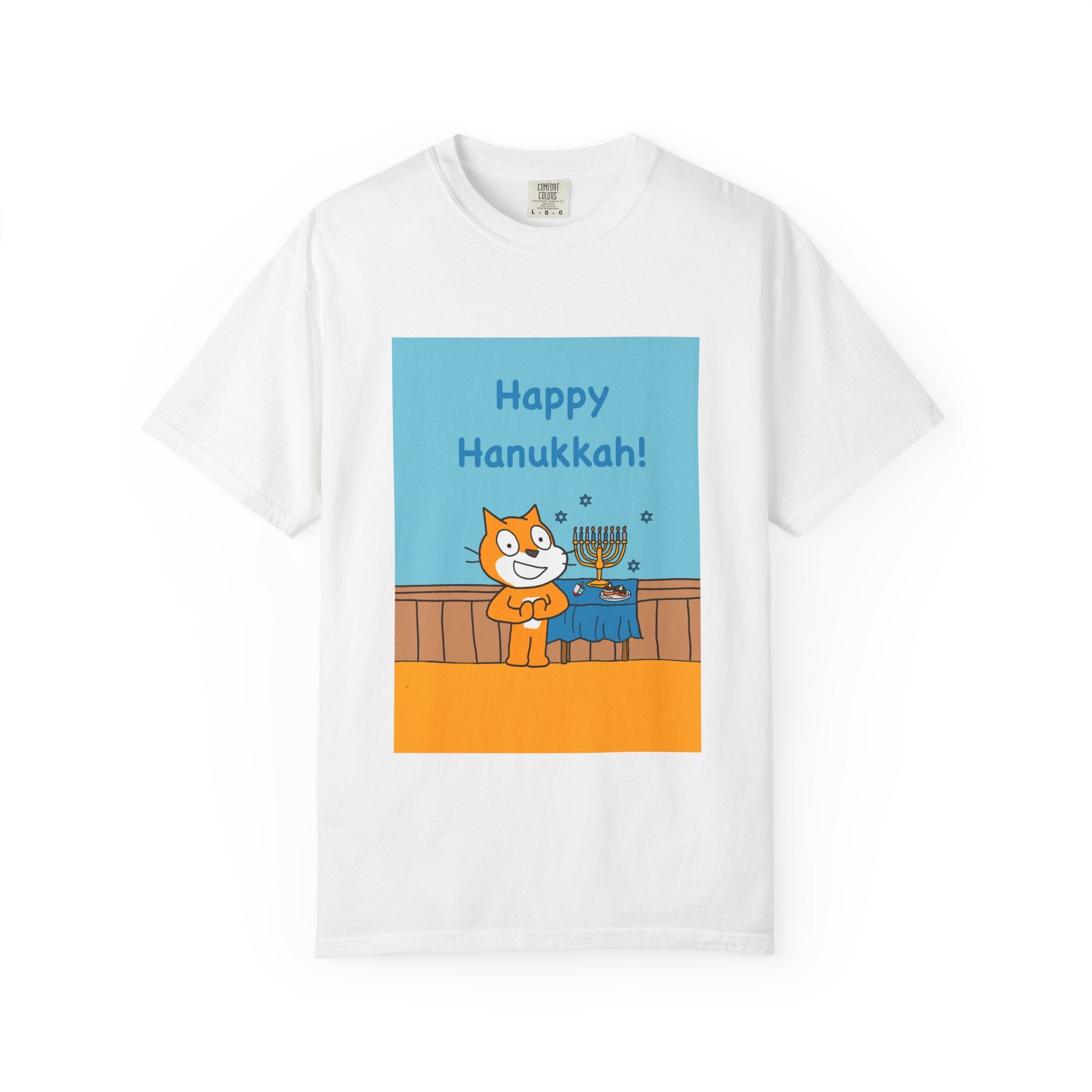 Scratch Cat Happy Hanukkah Cat T-Shirt