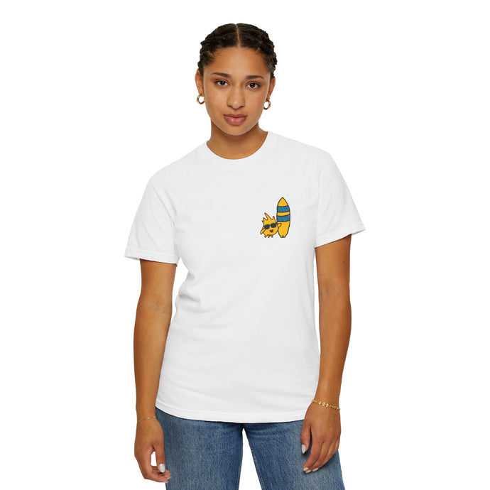 Playful Scratch Friend Surfing T-Shirt