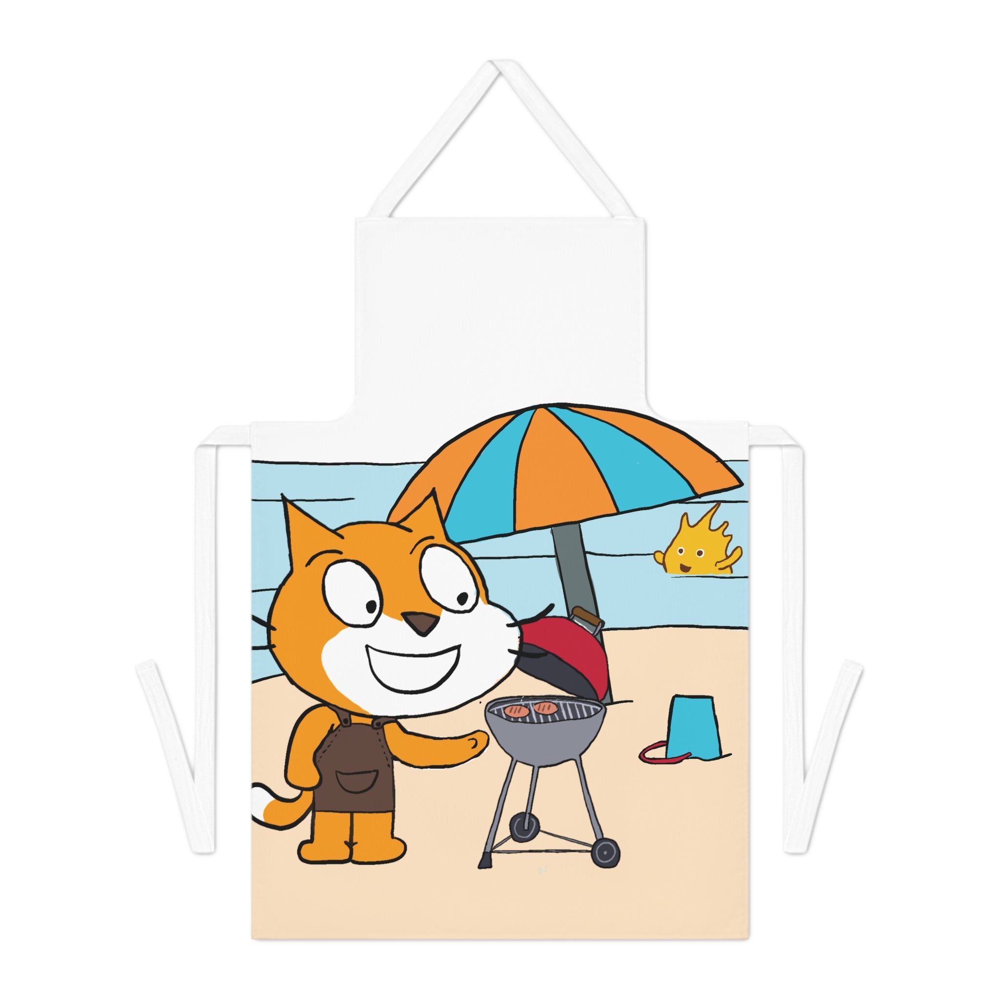 Scratch Cat BBQ Apron