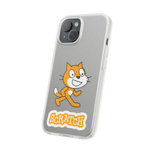 Scratch Cat Flexible Phone Case