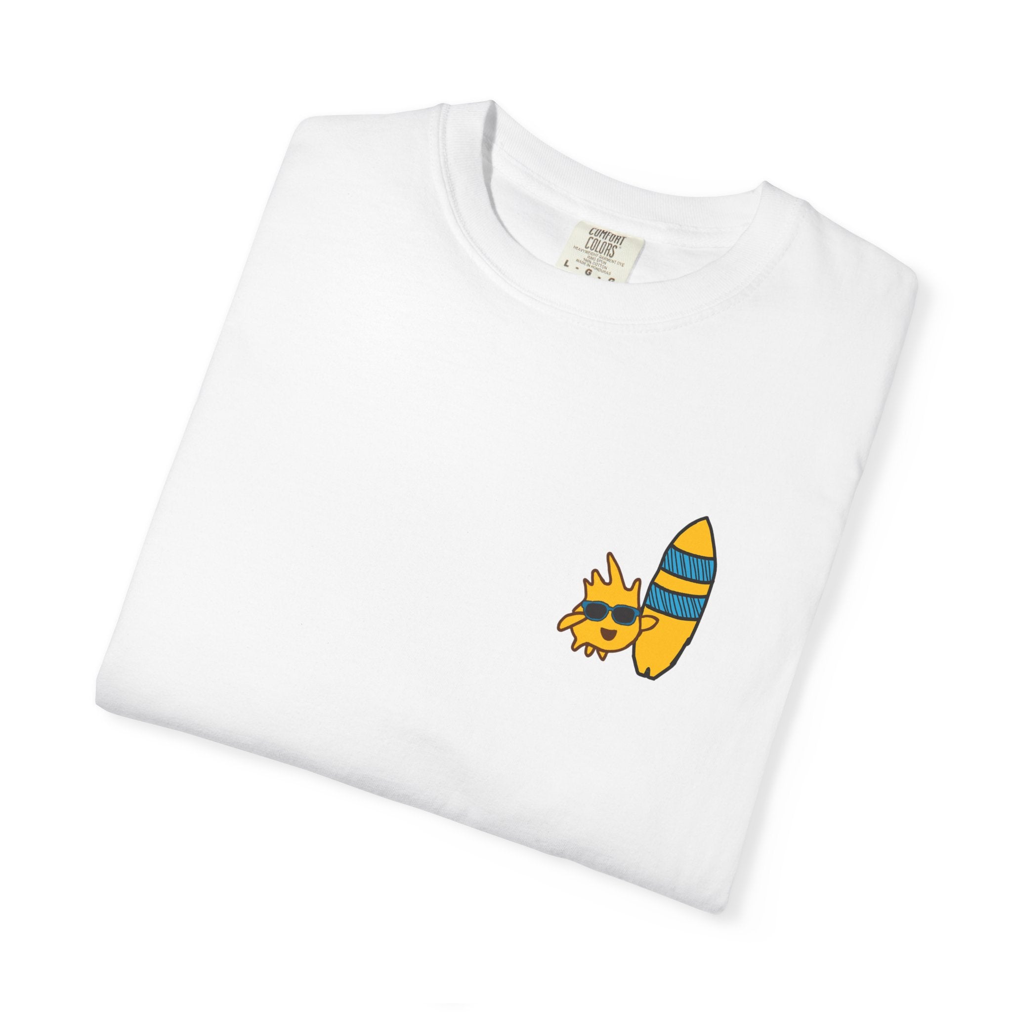 Playful Scratch Friend Surfing T-Shirt