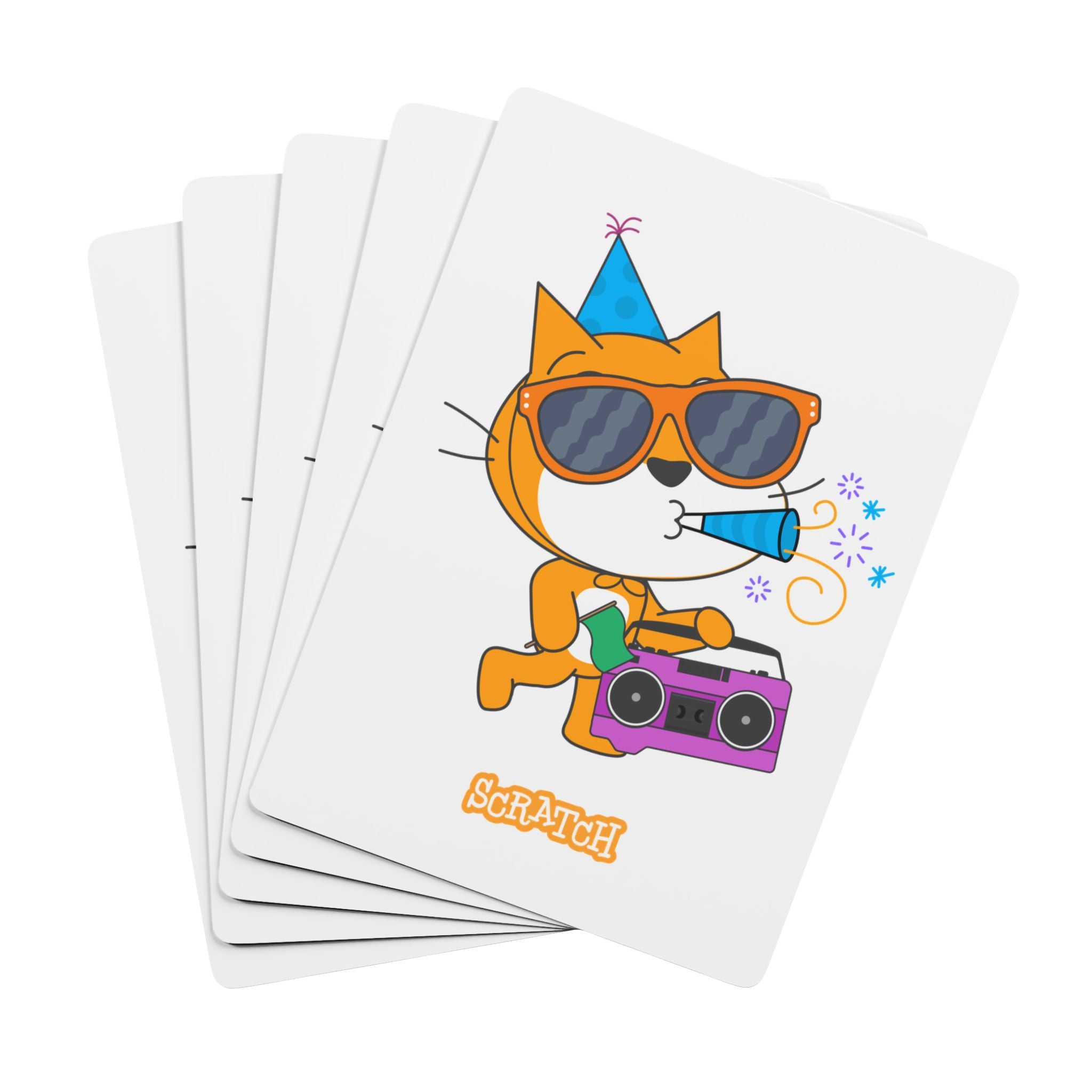 Scratch Cat Poker Playing Cards