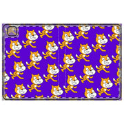 Scratch Cat Tablet Folio Case