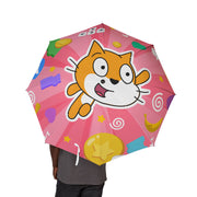 Scratch Cat Celebration Umbrella