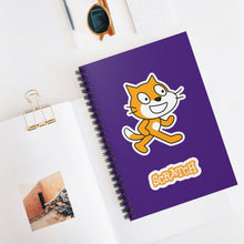 Scratch Cat Spiral Notebook - Ruled Line