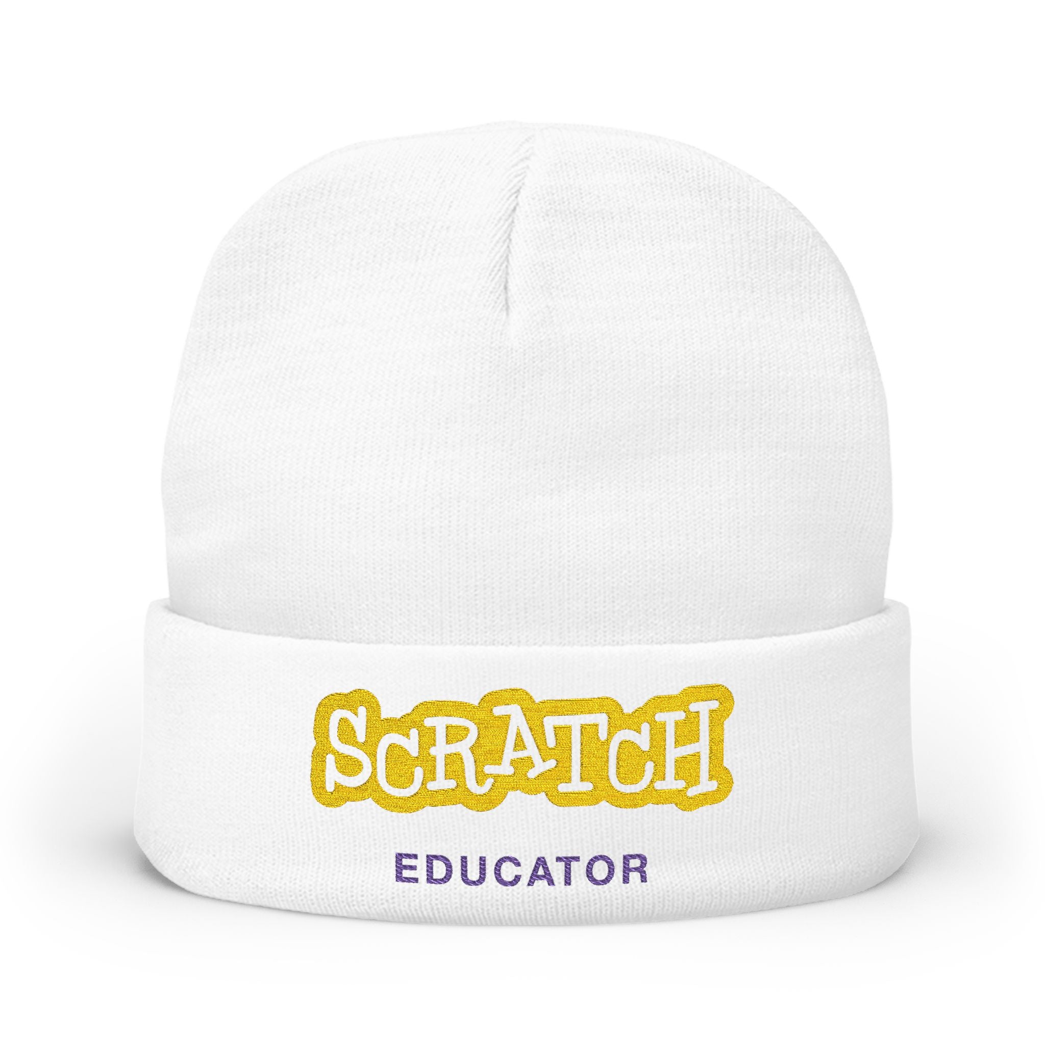 Scratch Educator Knit Beanie (Embroidery)