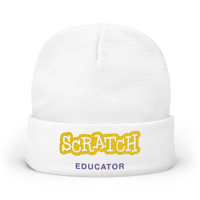Scratch Educator Knit Beanie (Embroidery)