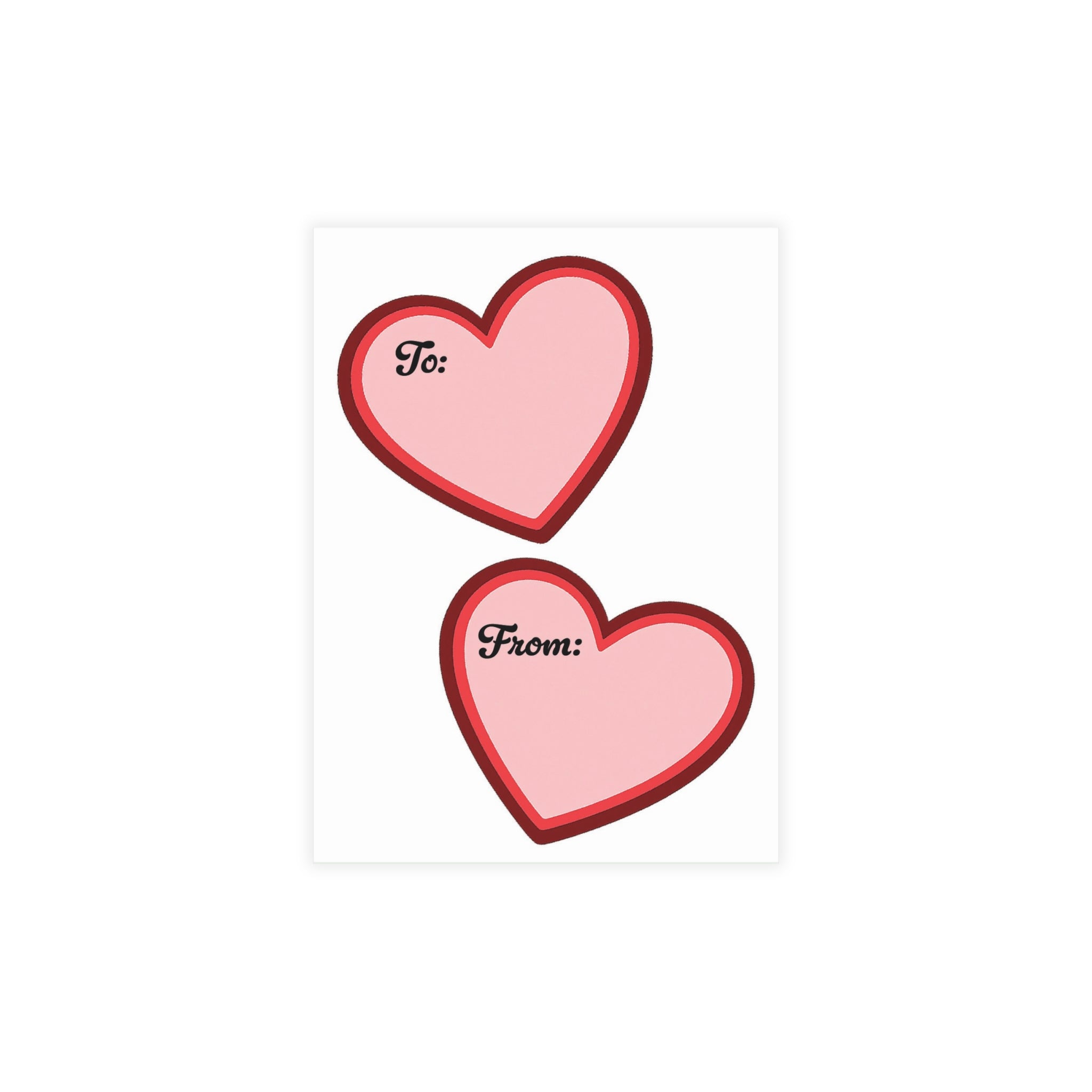 Scratch Cat Valentine's Day Postcard Bundles (envelopes included)