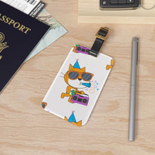 Scratch Cat Luggage Tag