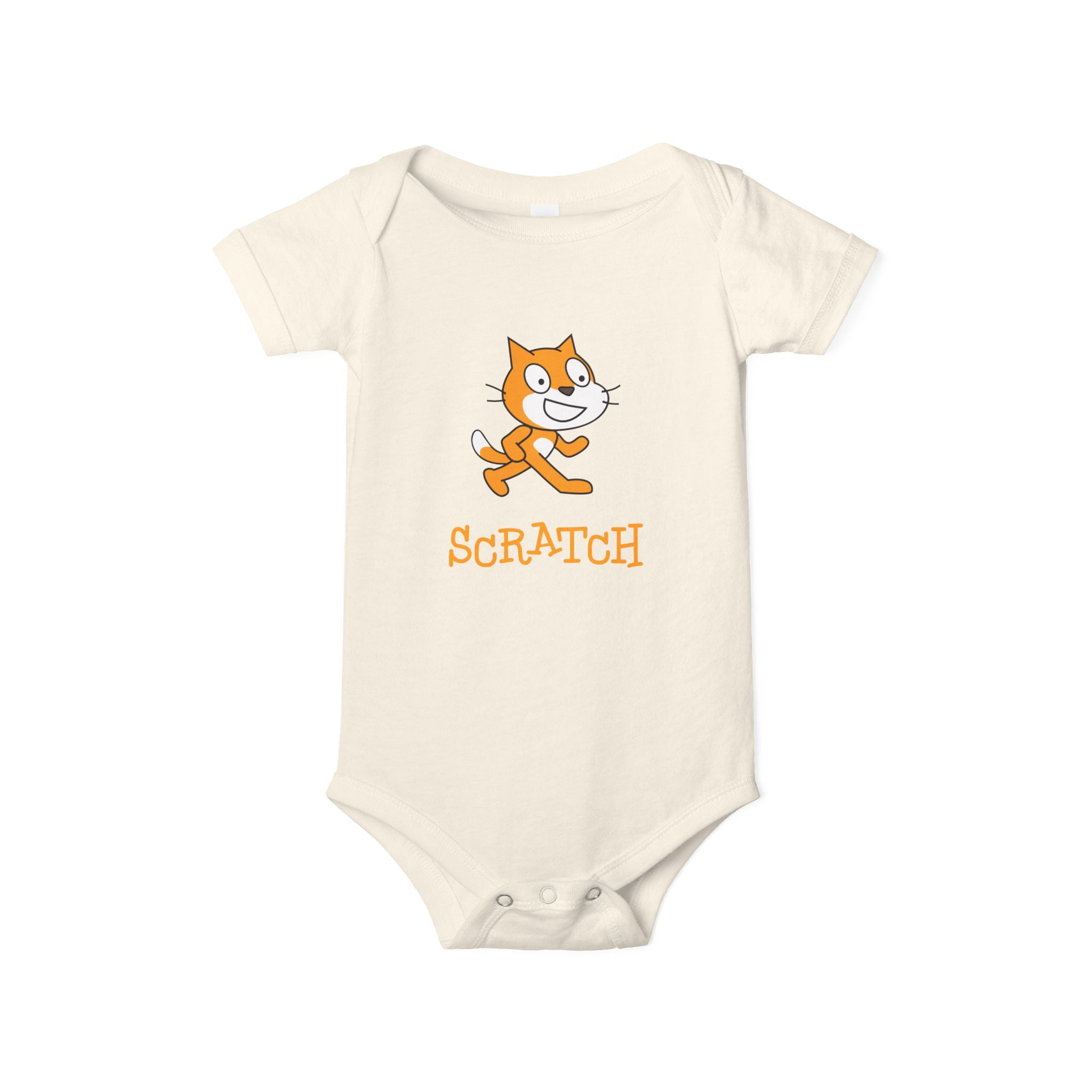 Scratch Cat Infant Jersey One Piece