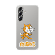 Scratch Cat Flexible Phone Case