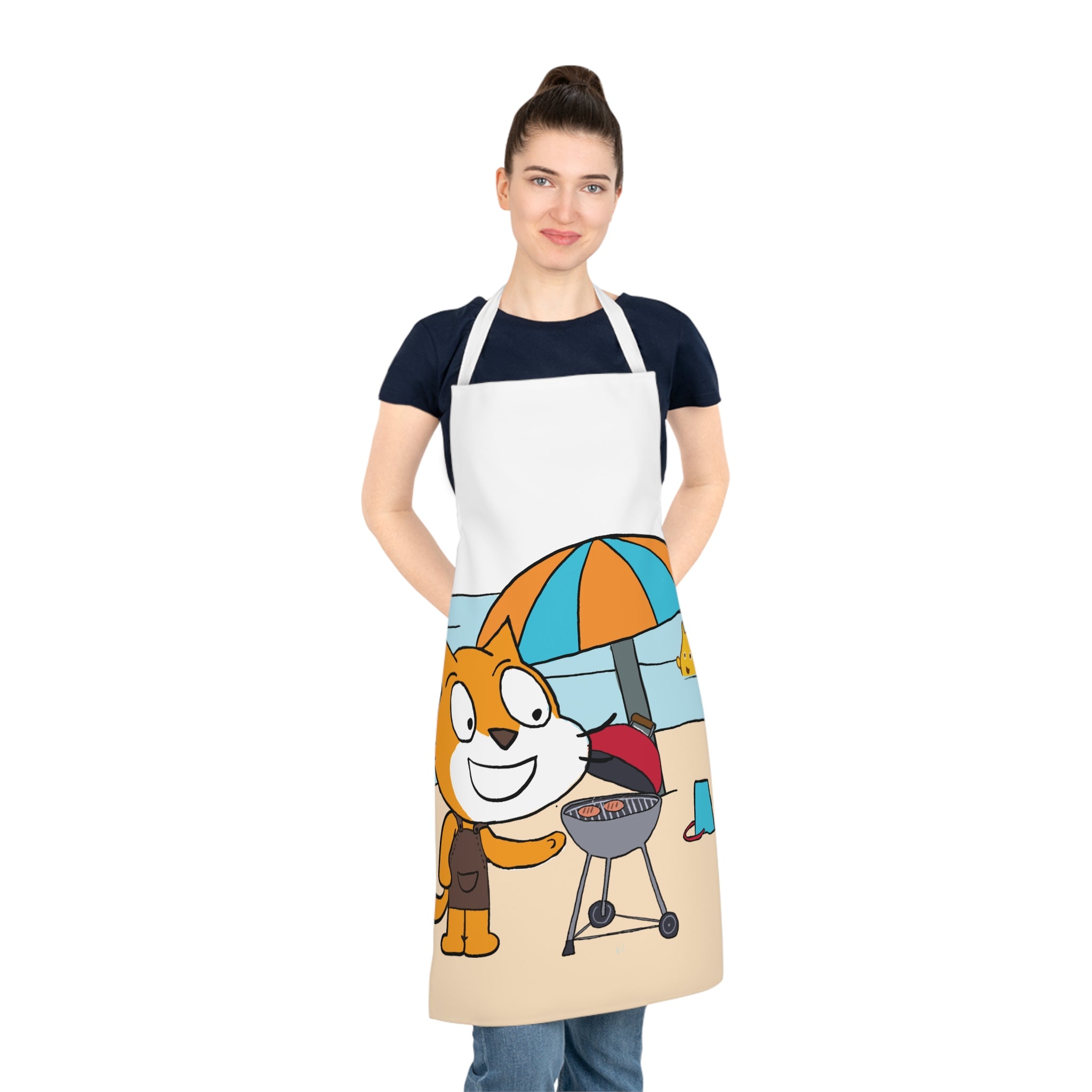 Scratch Cat BBQ Apron