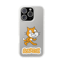 Scratch Cat Flexible Phone Case
