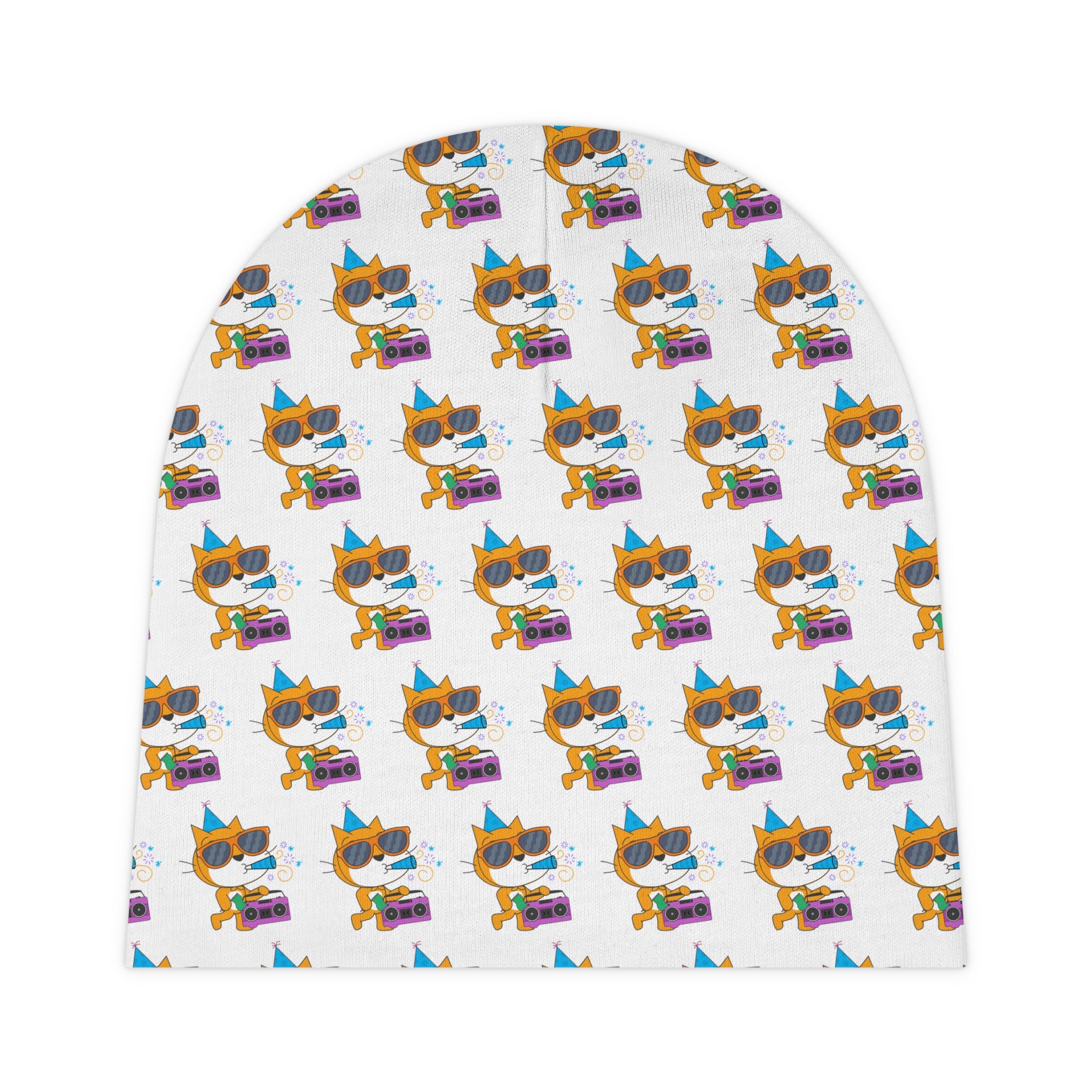Scratch "Party Cat" Baby Beanie