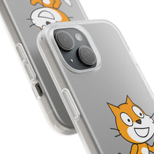 Scratch Cat Flexible Phone Case