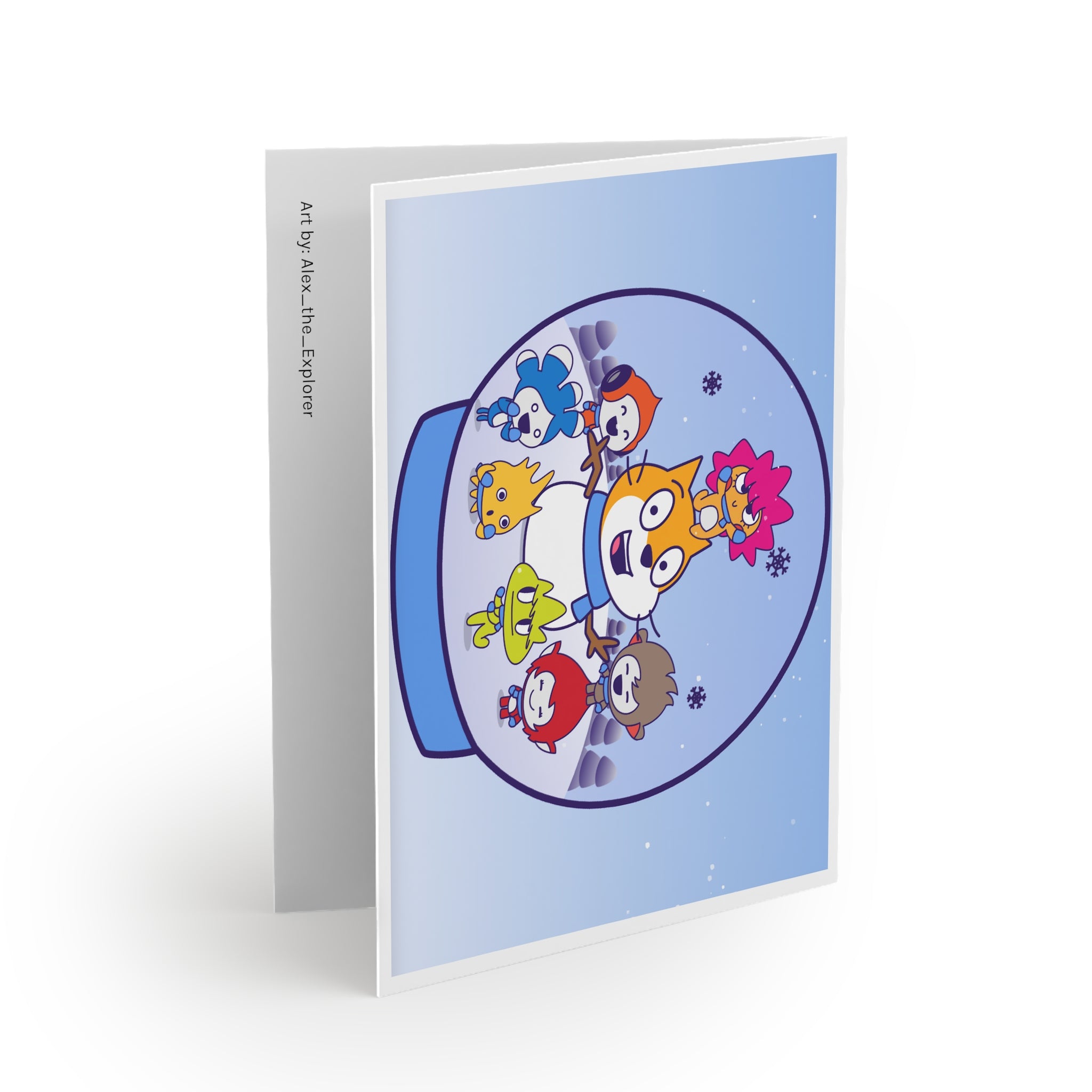 Scratch "kid" Designed Holiday Cards