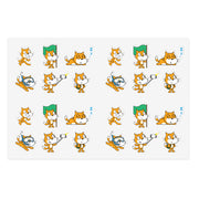 Scratch Cat Mini Sticker Sheet