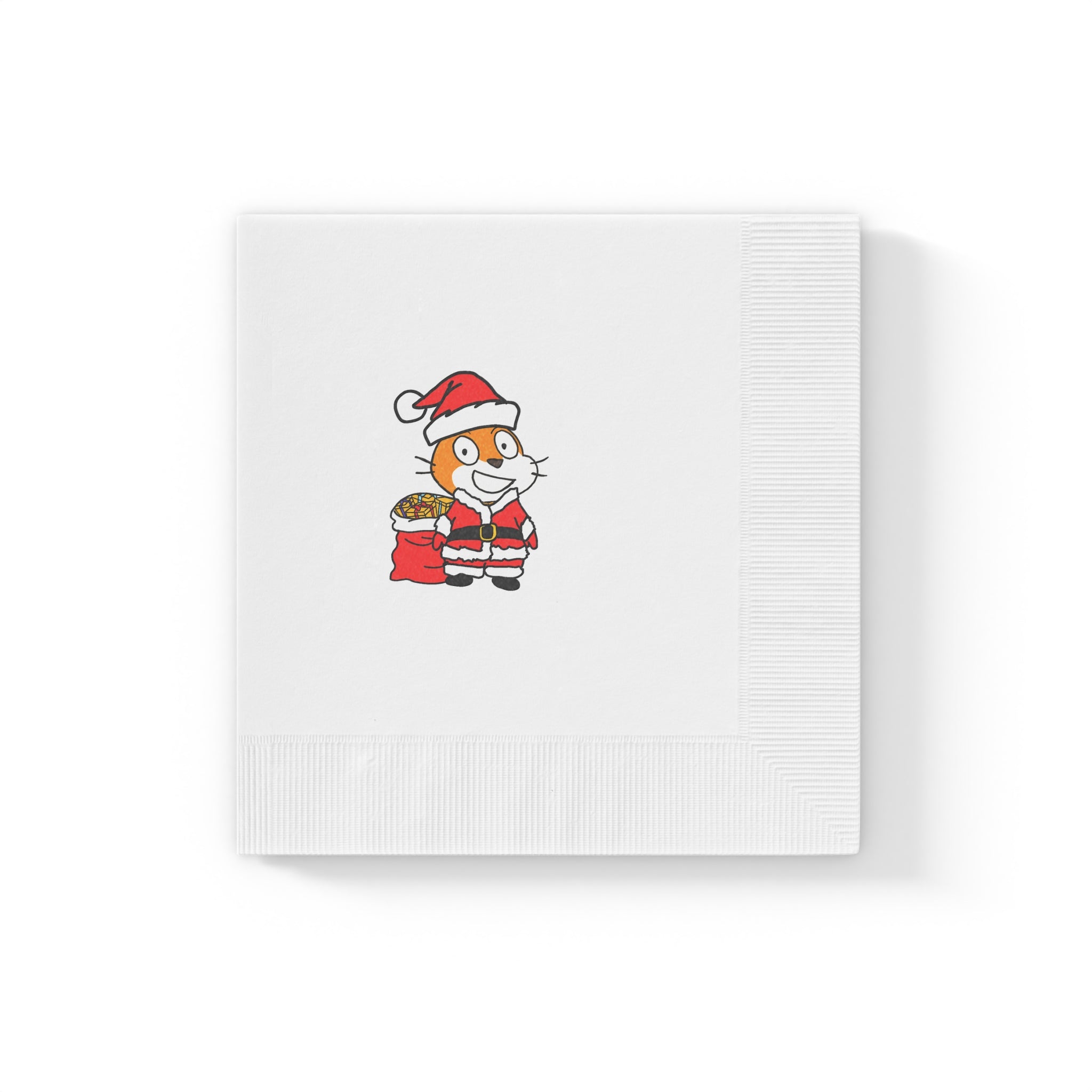 Christmas Themed Cocktail Napkins,