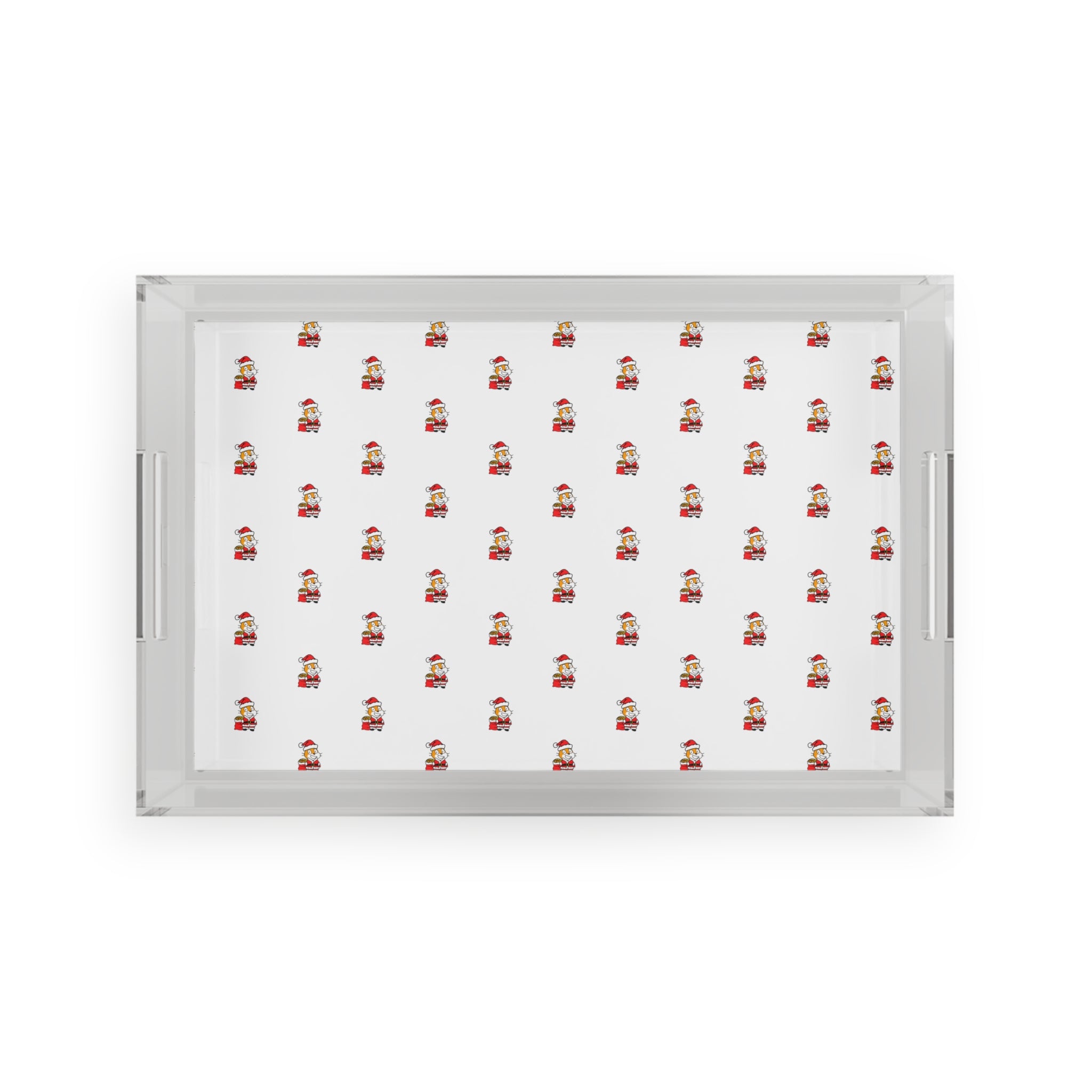 Scratch Santa Acrylic Serving Tray