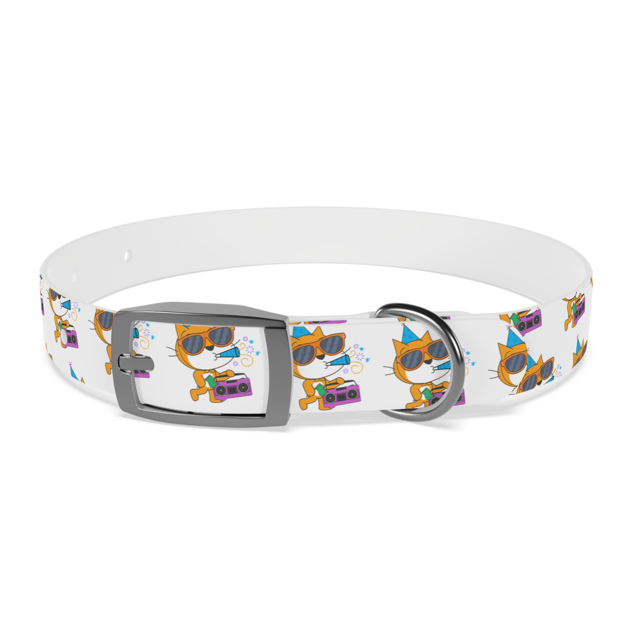 Scratch "Party Cat" Dog Collar