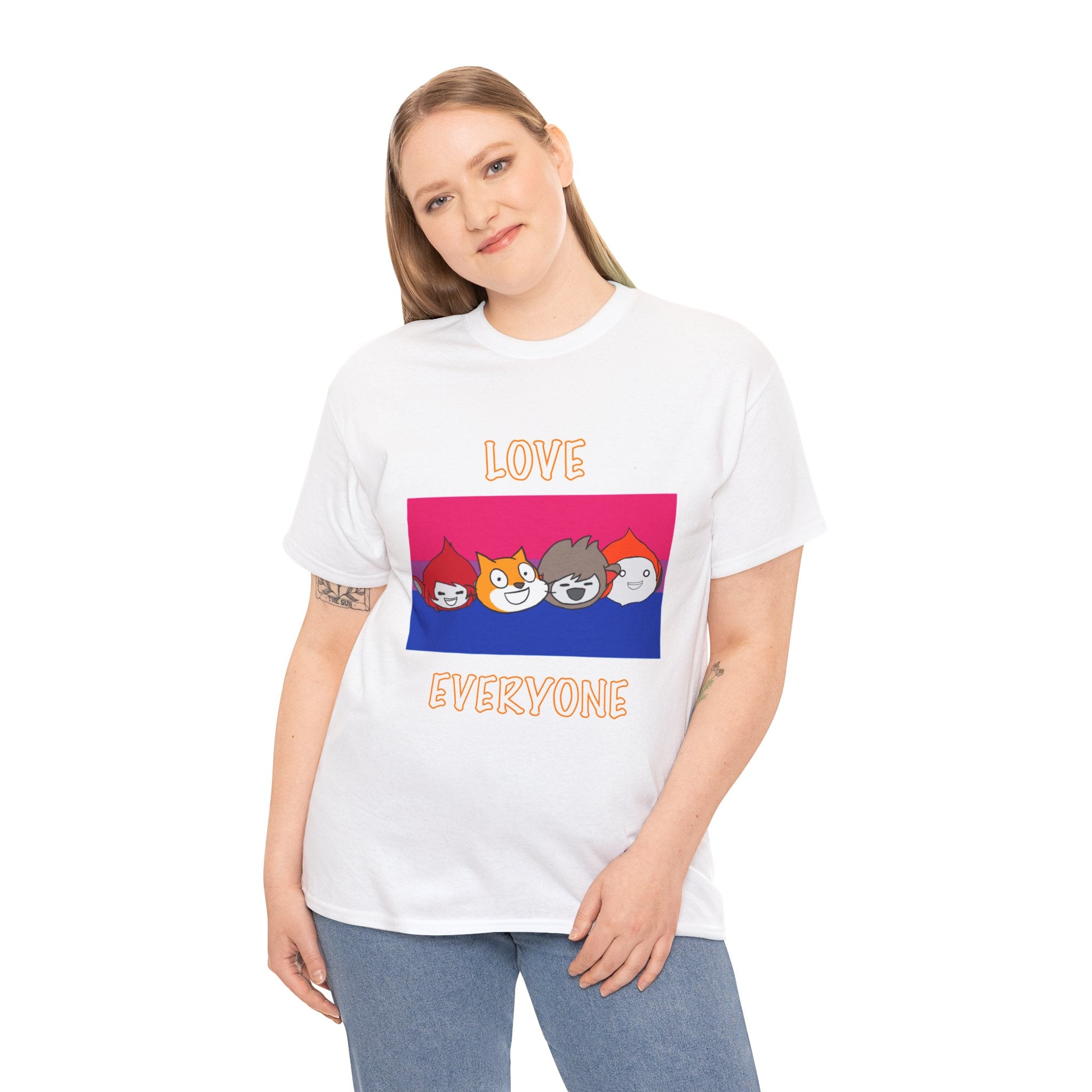Scratch "Love Everyone" PRIDE t-shirt