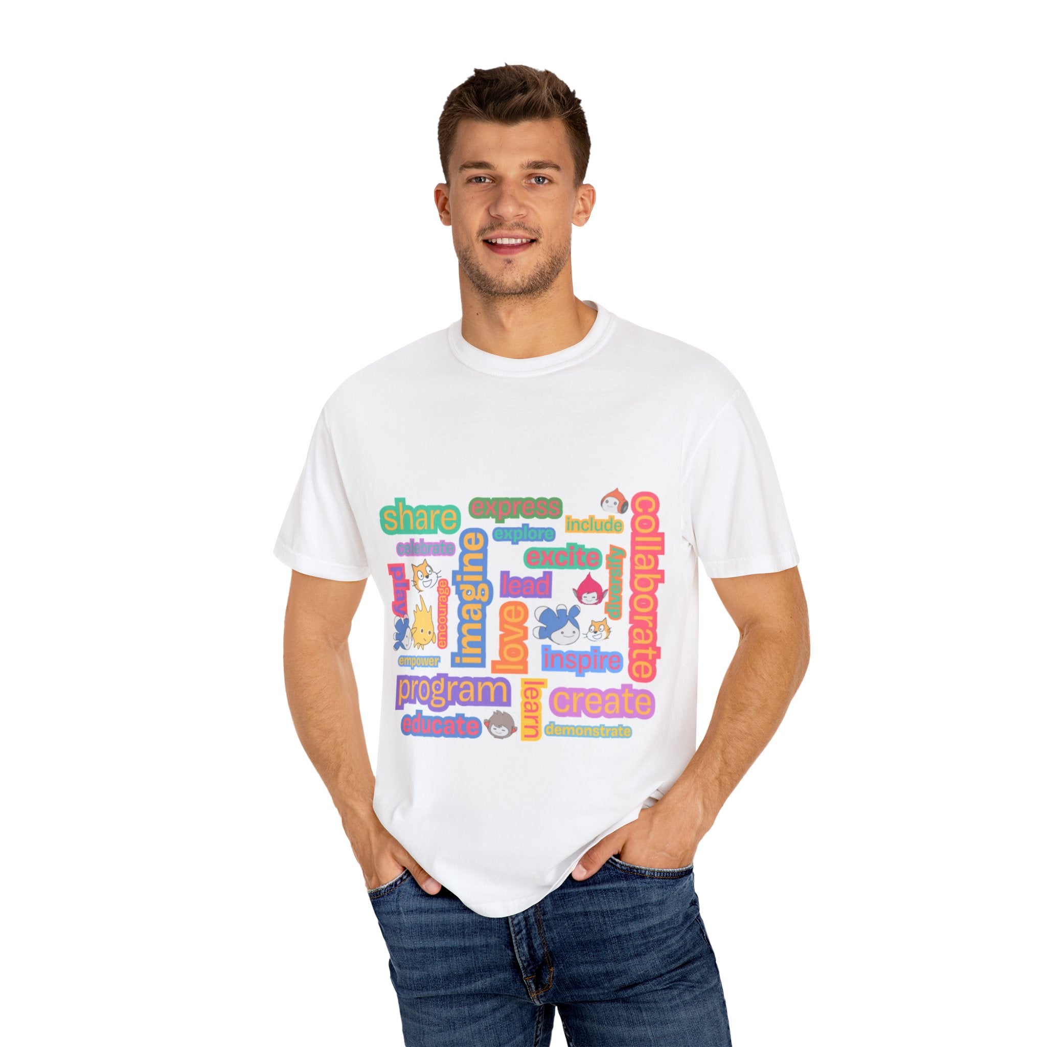 Scratch Inspiring Words T-Shirt