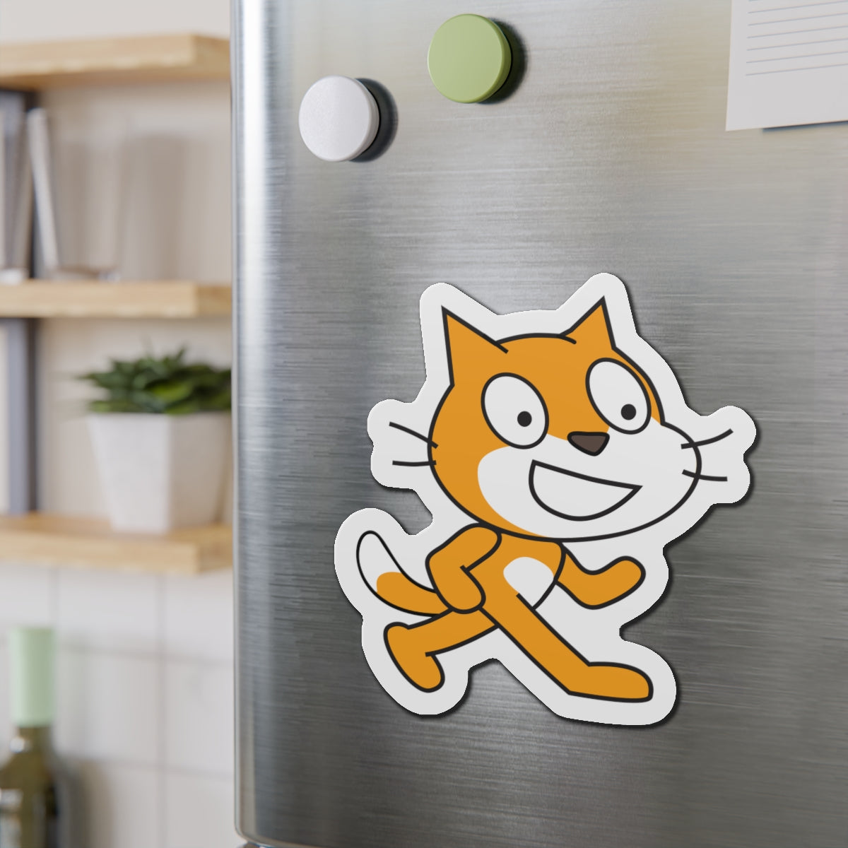 Scratch Cat Magnet