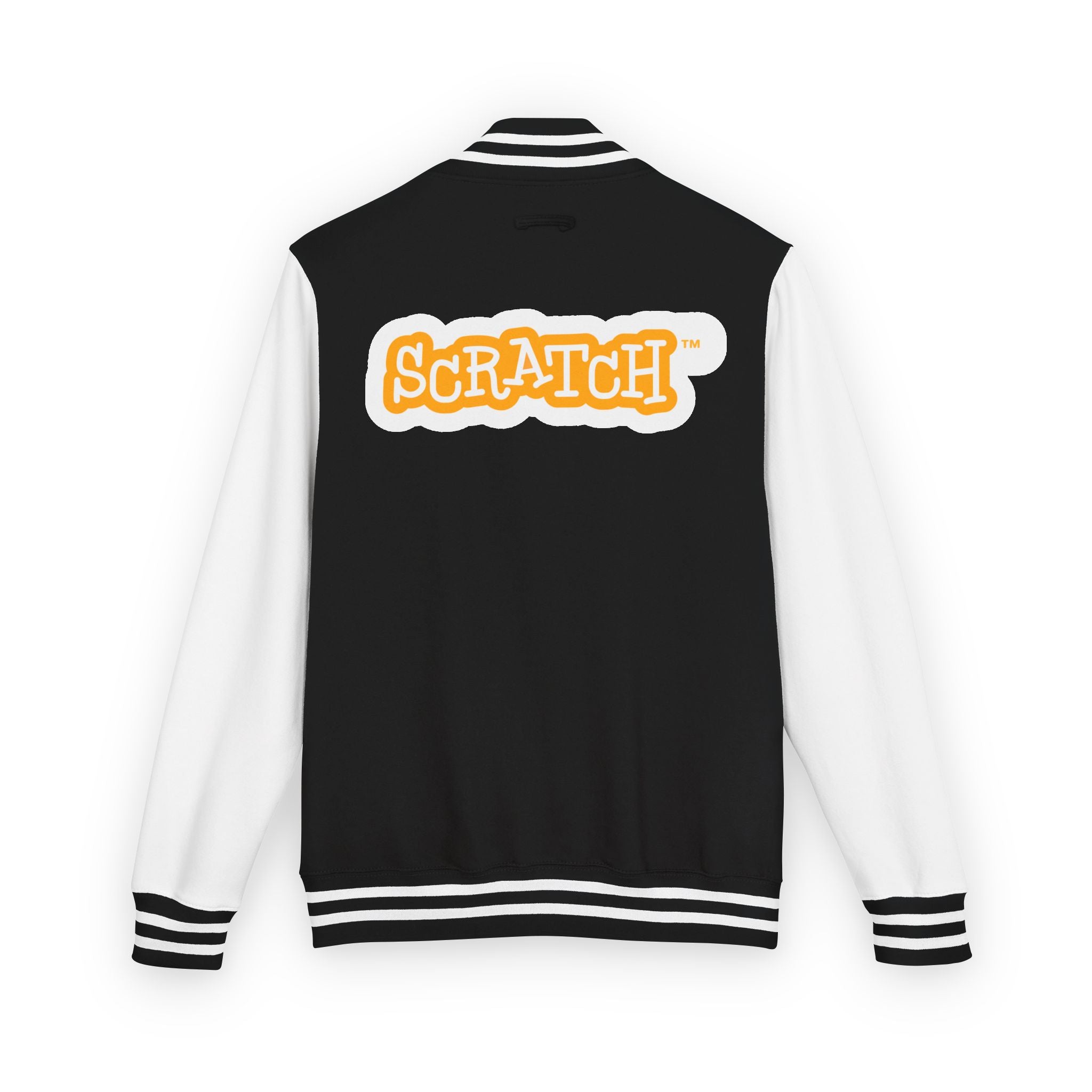 Scratch Cat Unisex Heavyweight Letterman Jacket
