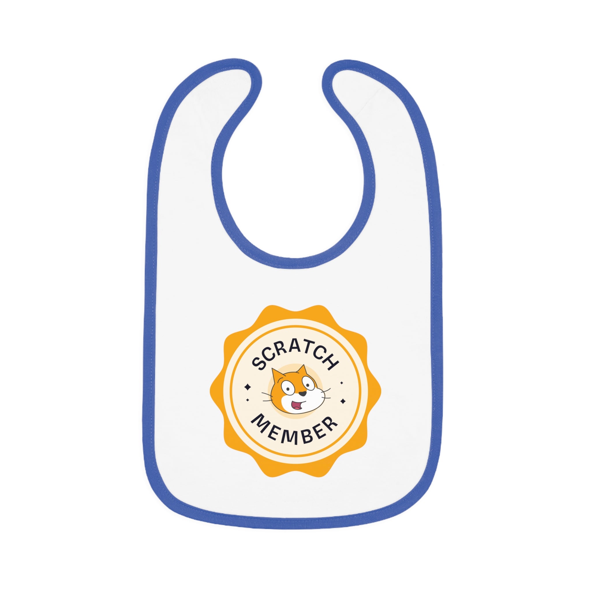 Scratch Cat Member Baby Bib