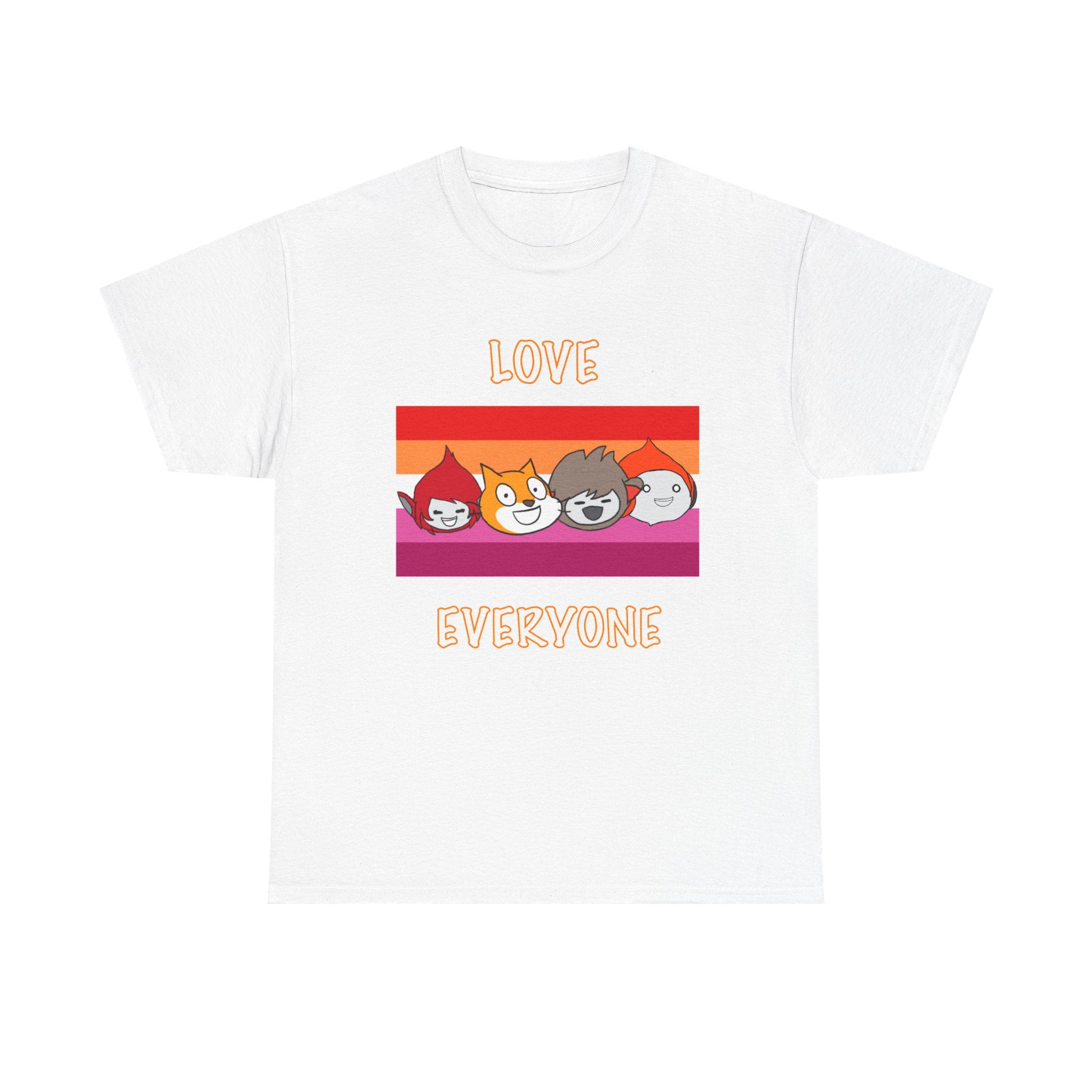 Scratch "Love Everyone" PRIDE t-shirt
