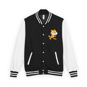 Scratch Cat Unisex Heavyweight Letterman Jacket