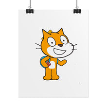Scratch Cat Poster
