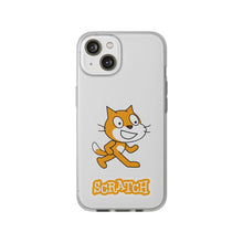 Scratch Cat Flexible Phone Case
