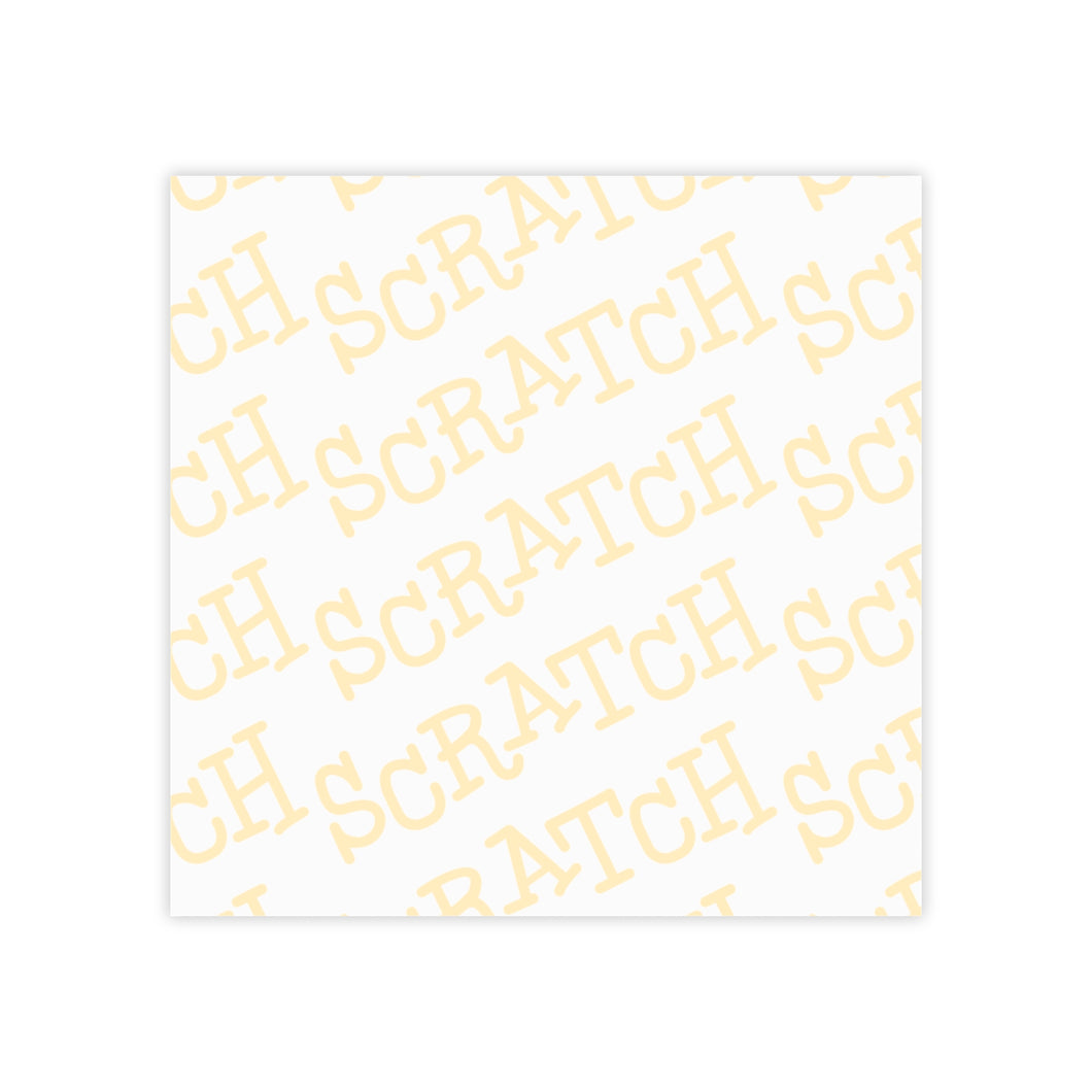 Scratch Post-it® Note Pads – Scratch Foundation