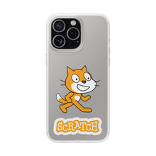Scratch Cat Flexible Phone Case