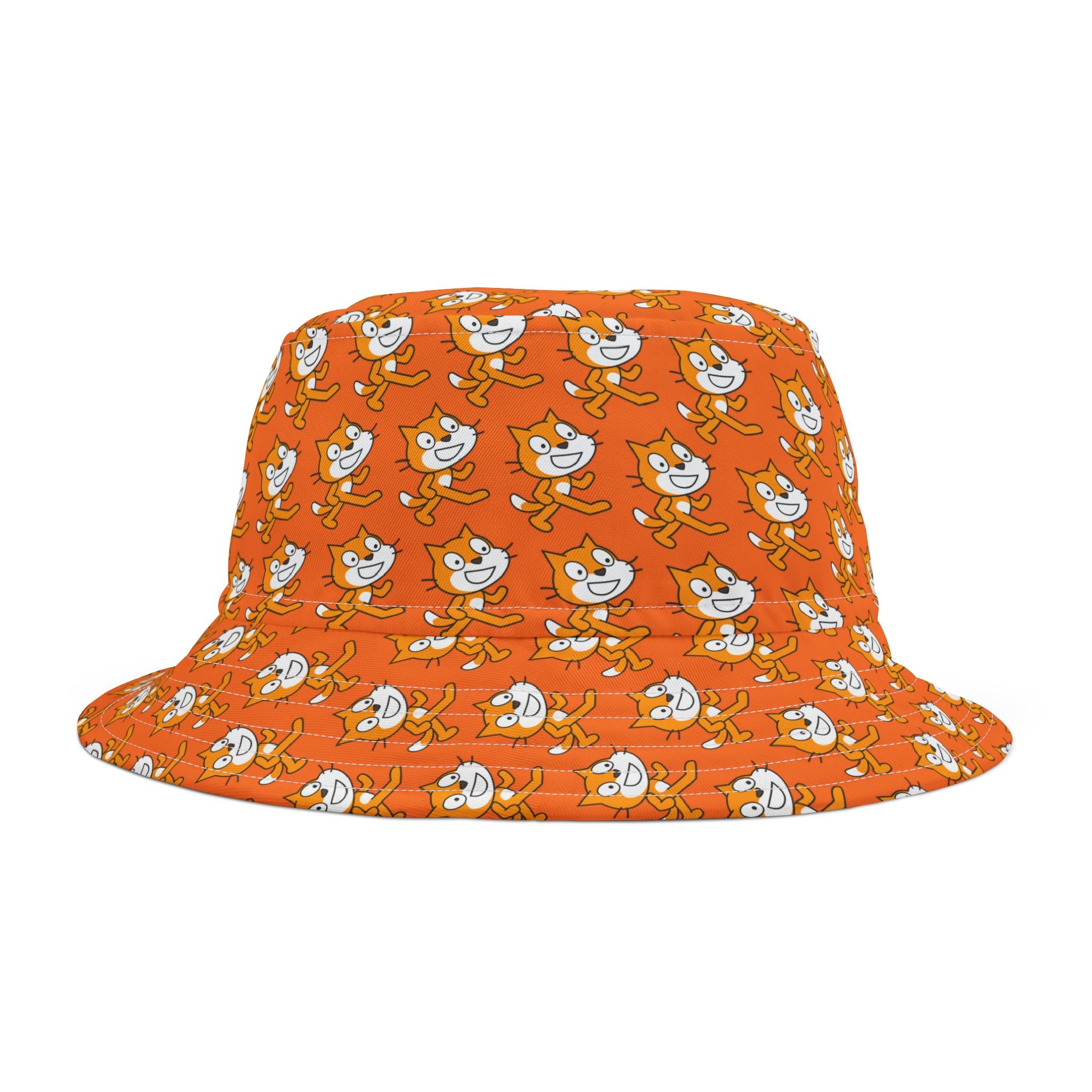 Scratch Cat All-Over Print Bucket Hat