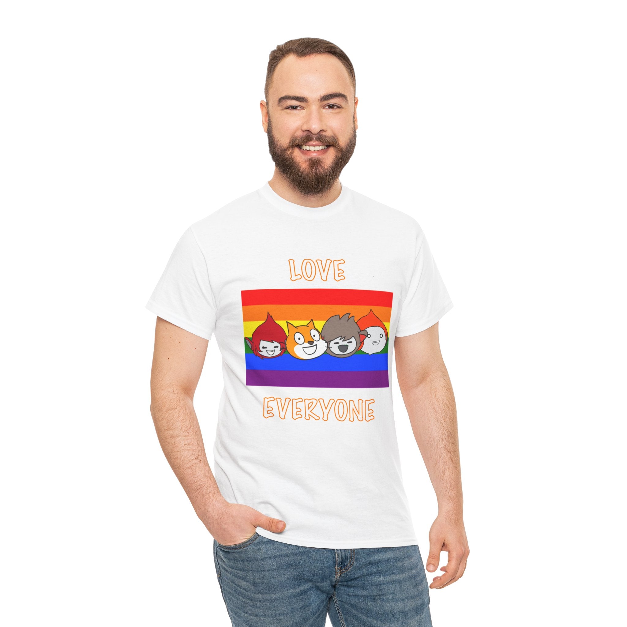 Scratch "Love Everyone" PRIDE T-Shirt