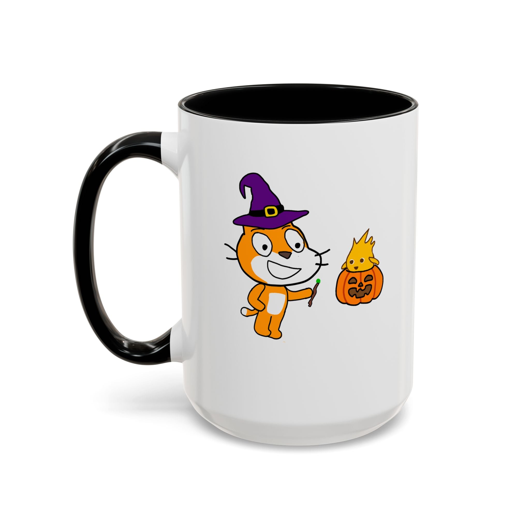 Halloween Scratch Cat Coffee Mug