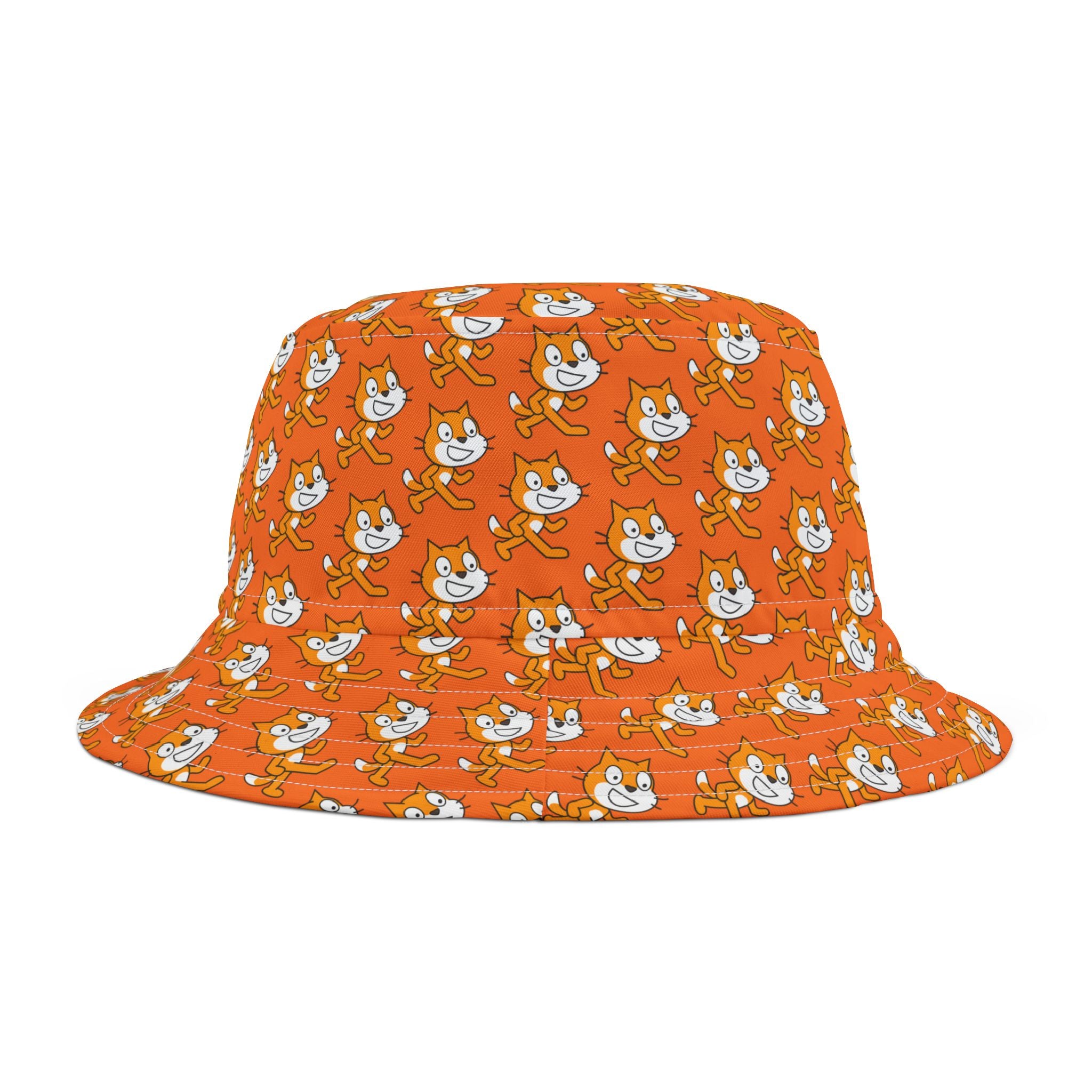 Scratch Cat All-Over Print Bucket Hat