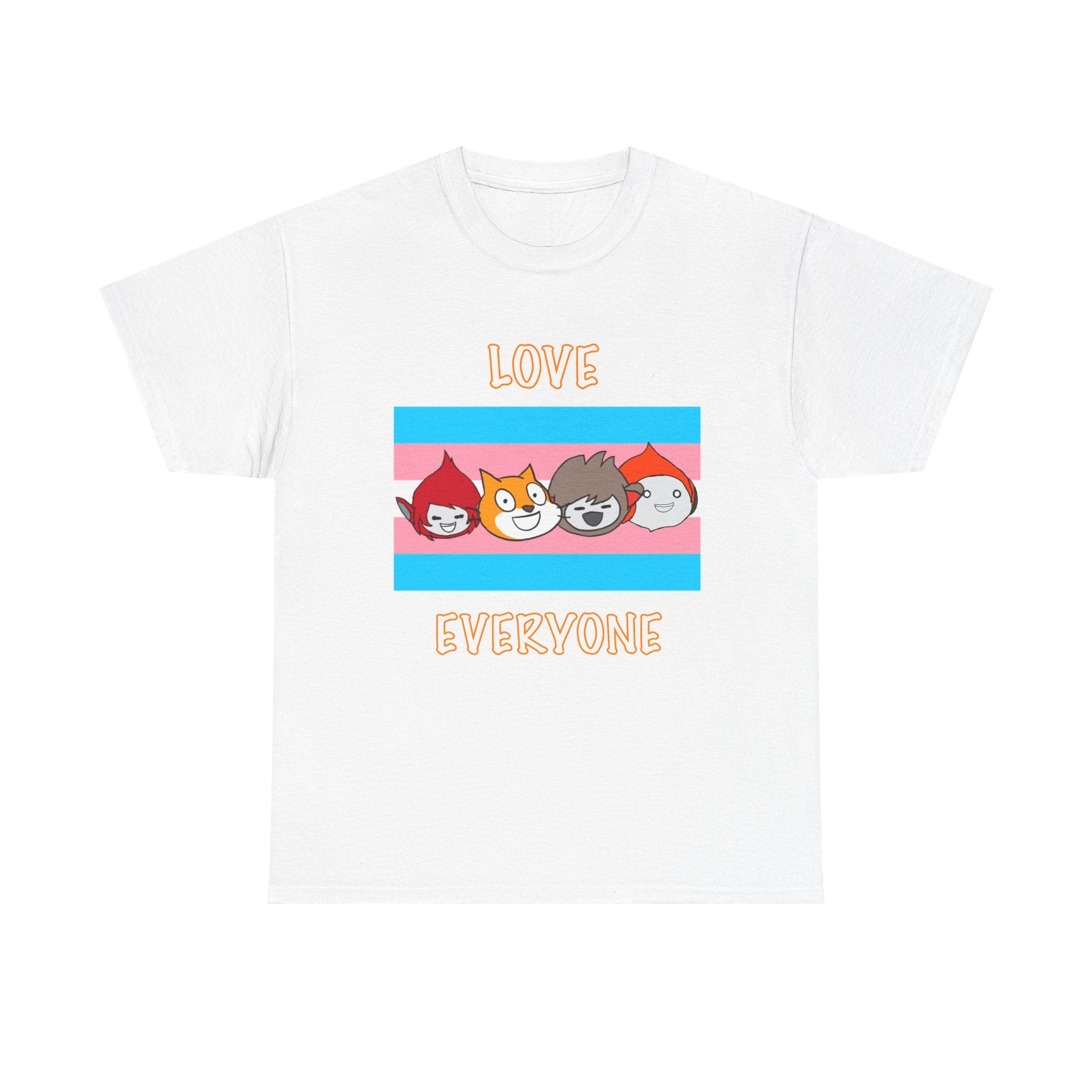 Scratch "Love Everyone" PRIDE t-shirt