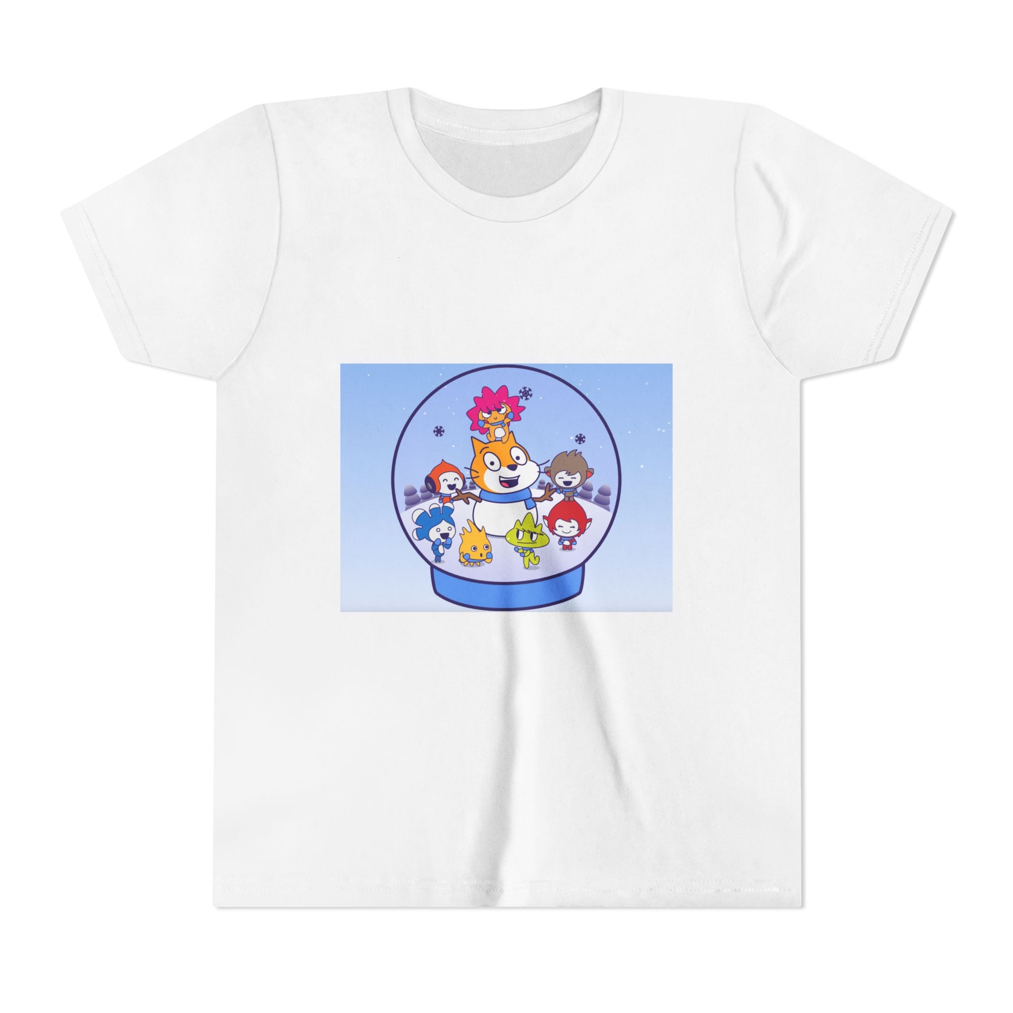 Scratch "kid" Designed Snow Globe Tee
