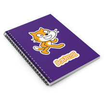 Scratch Cat Spiral Notebook - Ruled Line