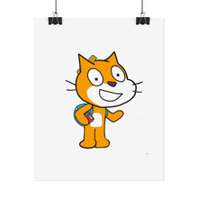 Scratch Cat Poster