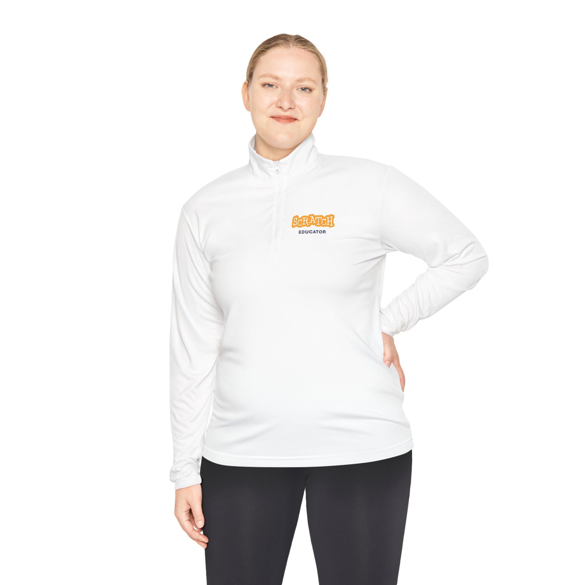 Scratch Educator Unisex Quarter-Zip Pullover