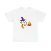 Scratch Cat Halloween  Tee